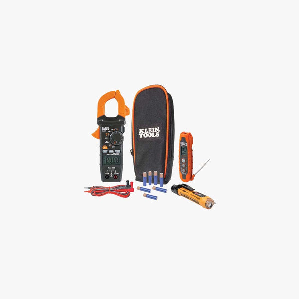 s CL320KIT HVAC Kit for HVAC Testing; Digital Clamp Meter, Non-Contact Voltage Tester, and Infrared/Probe Thermometer