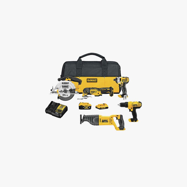 20V MAX Power Tool Combo Kit, 4-Tool Cordless Power Tool Set with Battery and Charger (DCK551D1M1)