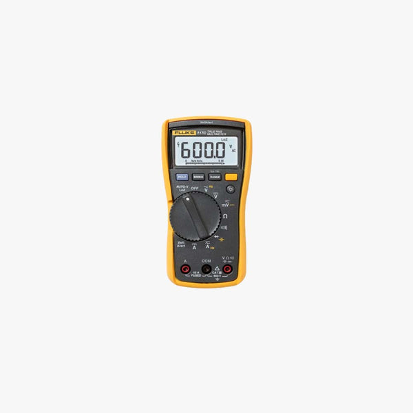 117 Digital Multimeter, Non-Contact AC Voltage Detection, Measures Resistance/Continuity/Frequency/Capacitance/Min Max Average, Automatic AC/DC Voltage Selection, Low Impedance Mode
