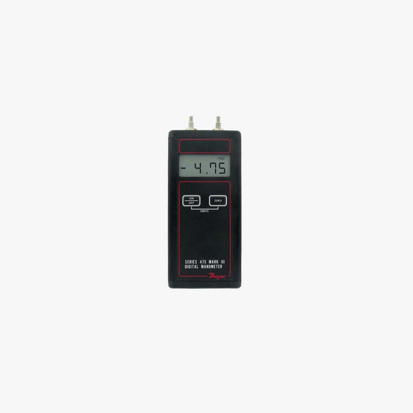 Dwyer® Handheld Digital Manometer, 475-3-FM, 0-200" W.C. (49.82 Kpa)