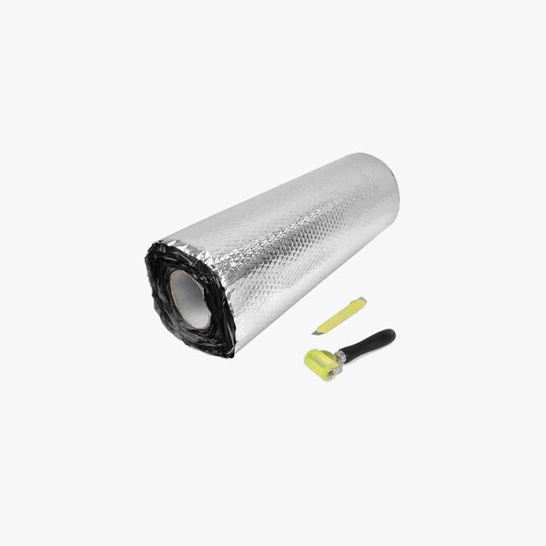 Pyle Premium Car Insulation Audio Sound Deadening Material , Foam Self-Adhesive and Automotive Dampening Mat, 36 Sqft (PNVBD3621) , Black