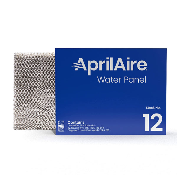 Aprilaire 12 Water Panel Humidifier Filter Replacement for Aprilaire Whole House Humidifier Models 112, 224, 225, 440, 445, 445A, 448 (Pack of 1)