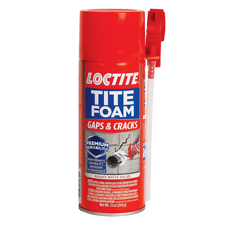 Loctite Tite Foam Gaps & Cracks White Insulating Foam Sealant 12 Fl Oz, 1 Can