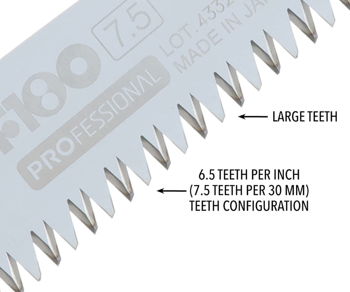 Professional F180 180Mm Folding Saw Large Teeth (143-18)