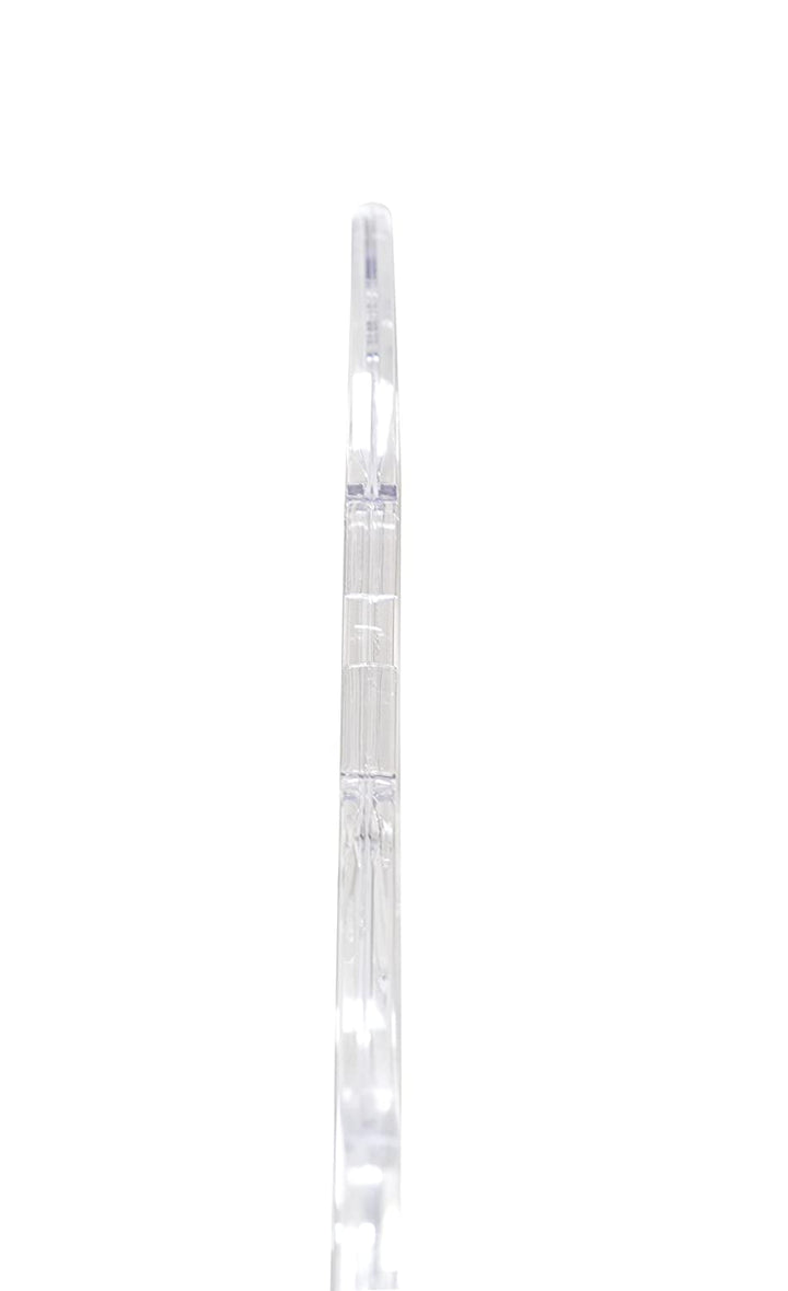 505 Plastic Dress Hanger, Middle Heavy Weight, 17", Clear (Pack of 100)