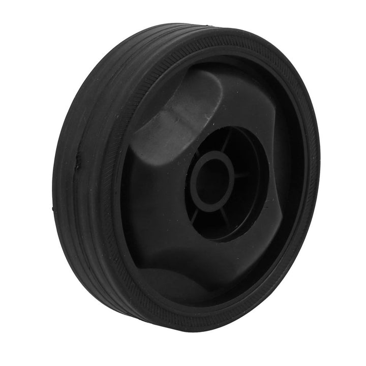 Unique Bargains 115Mm Dia Plastic Replacement Parts Wheel Black for Air Compressor