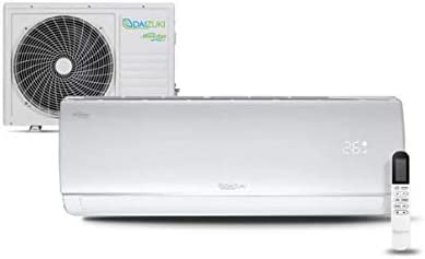 Daizuki White Ductless Minisplit AC System with Inverter Technology, Straight Cool 12.000 Btu/Hr, 220V/60Hz, Precharged, Wifi and 10Ft Installation Kit (DXTC12X426-20)