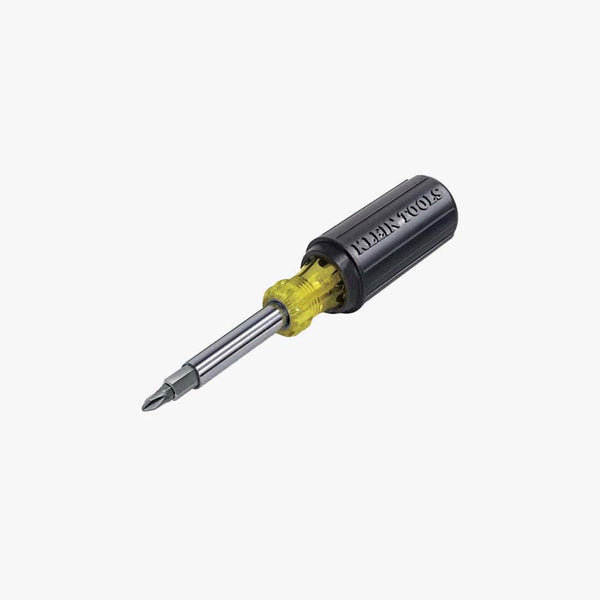 32500 11-In-1 Screwdriver / Nut Driver Set, 8 Bits (Phillips, Slotted, Torx, Square), 3 Nut Driver Sizes, Cushion Grip Handle
