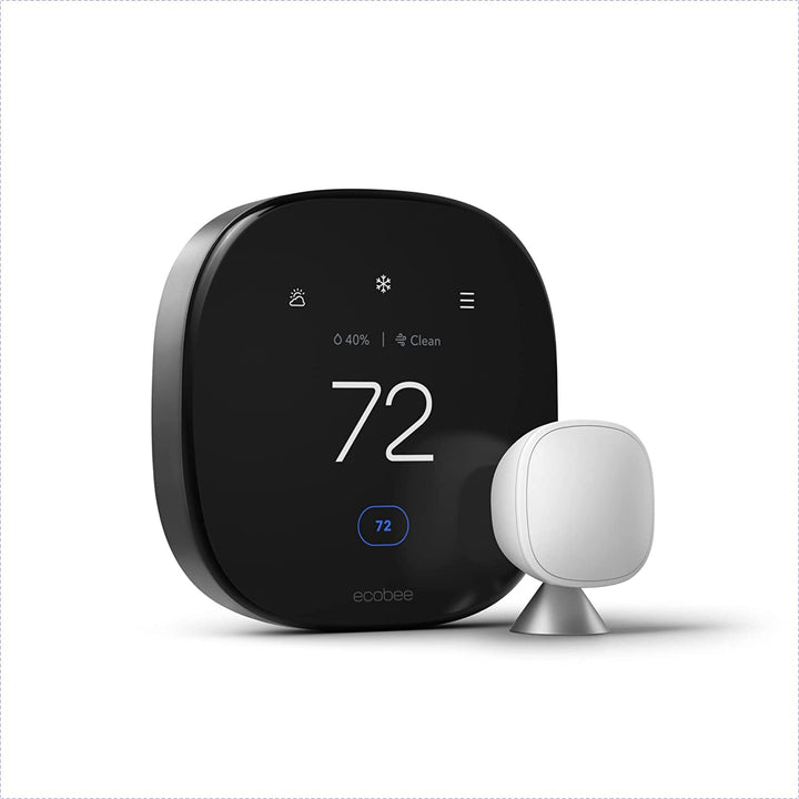New  Smart Thermostat Premium with Smart Sensor and Air Quality Monitor - Programmable Wifi Thermostat - Works with Siri, Alexa, Google Assistant