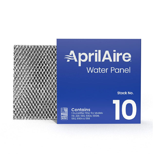 Aprilaire 10 Water Panel Humidifier Filter Replacement for Aprilaire Whole House Humidifier Models 110, 220, 500, 500A, 500M, 550, 550A, 558 (Pack of 2)
