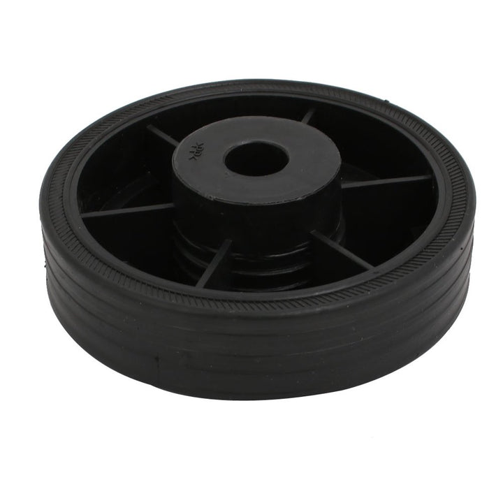 115Mmx16.5Mm Plastic Air Compressor Replacement Parts Wheel Casters Black 2Pcs