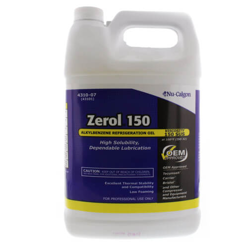 Zerol 150 Refrigeration Oil, 1 Gallon