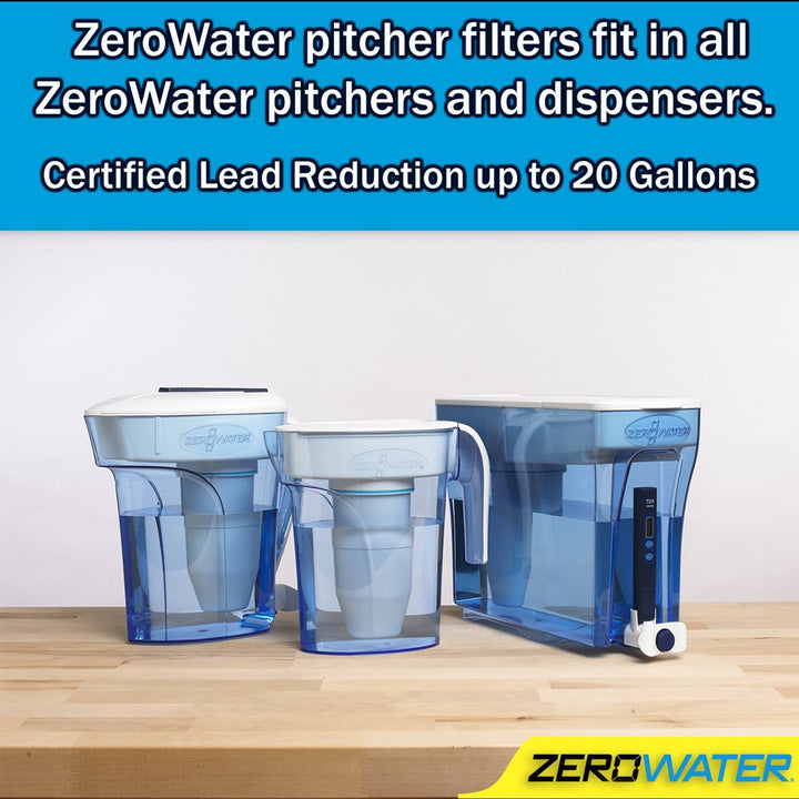 ® 6-Pack Replacement Water Filters for All ® Models ZR-600