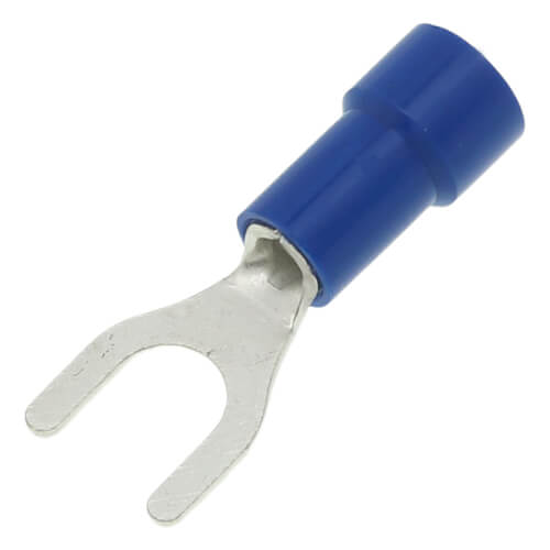 #10 Stud Insulated Spade Terminals - 16-14 AWG (Blister Pack of 100)