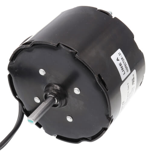 3.3" Exhaust Fan Replacement Motor (1/100 HP, 115V, 1550 RPM)