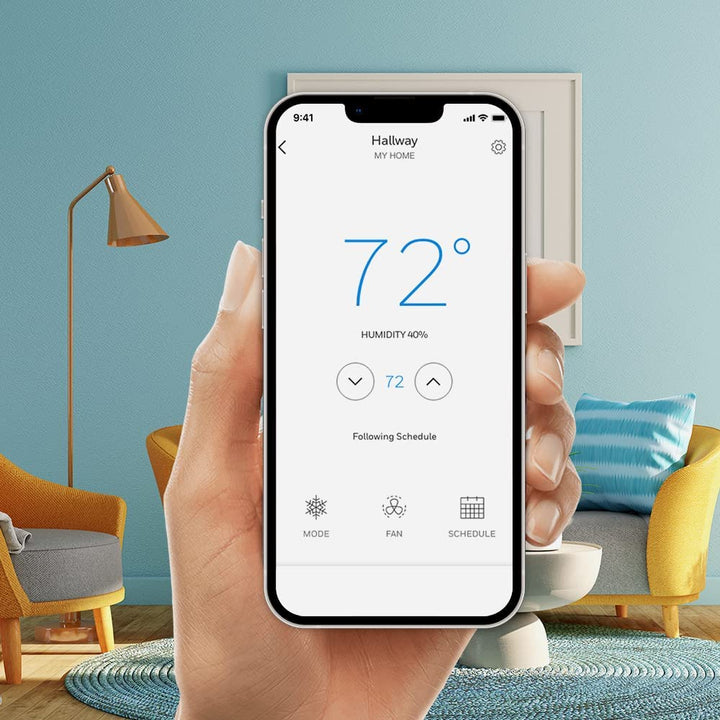 New 2023!  RTH8800WF2022, T5 Wifi Smart Thermostat, 7 Day-Programmable Touchscreen, Alexa Ready, Geofencing Technology, Energy Star, C-Wire Required