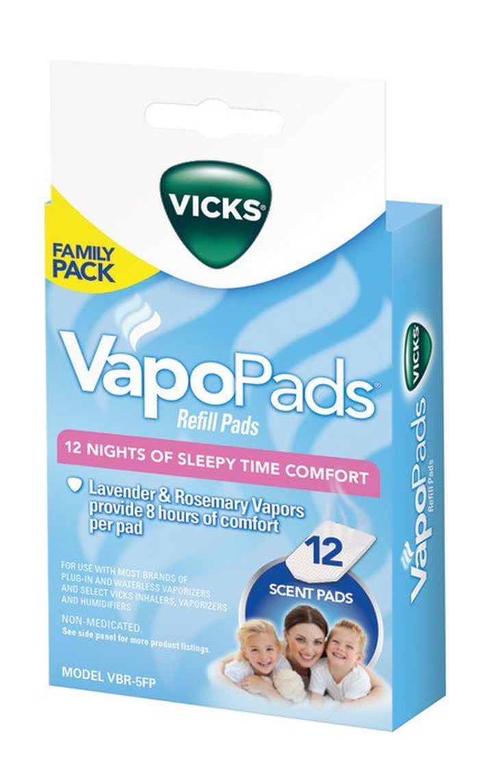 Vicks Pediatric Vapopads 12 Pack, VBR-5FP