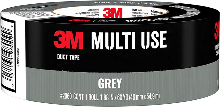 Multi-Use Duct Tape for Home & Shop, 1.88 Inches by 60 Yards, 2960-A, 1 Roll