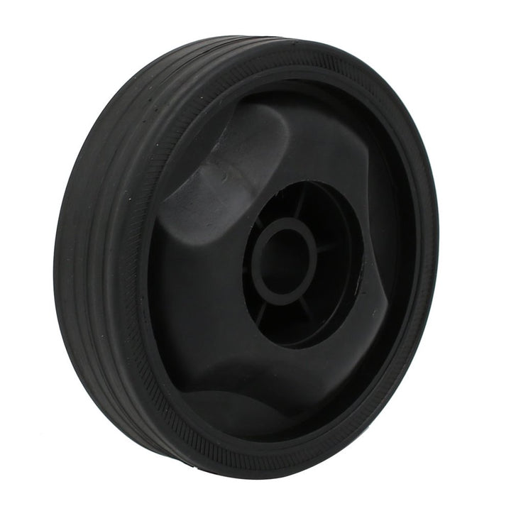 4 1/2" Dia Plastic Wheel Repairing Part Black 2Pcs for Air Compressor