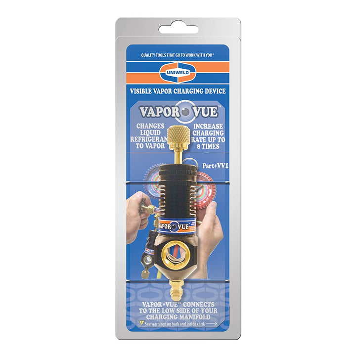 Uniweld Products VV1 Uni-Weld Vapor Vue with 1/4" Fitting,Black