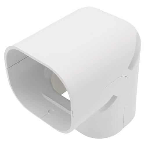 2.75" 90° Slimduct Vertical Elbow (White)
