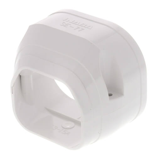 2.75" Slimduct End Fitting (White)