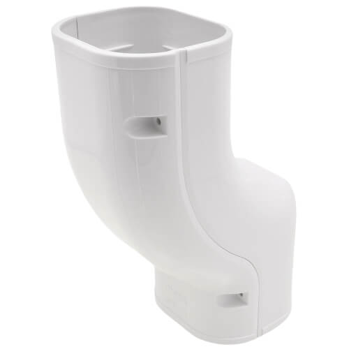 2.75" x 2" Slimduct Fixed Offset - SIF-77-W (White)