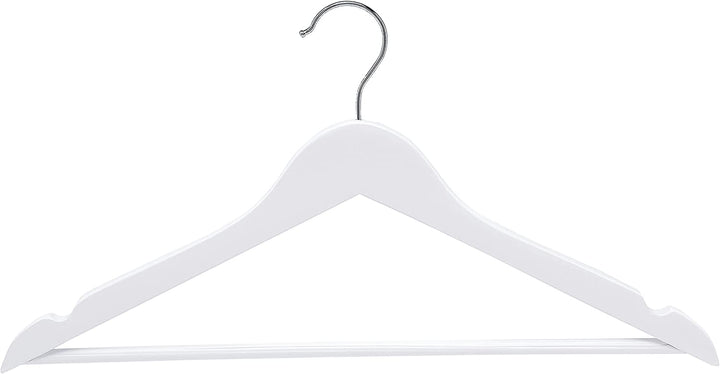 Wood Suit Clothes Hangers - White, 30-Pack