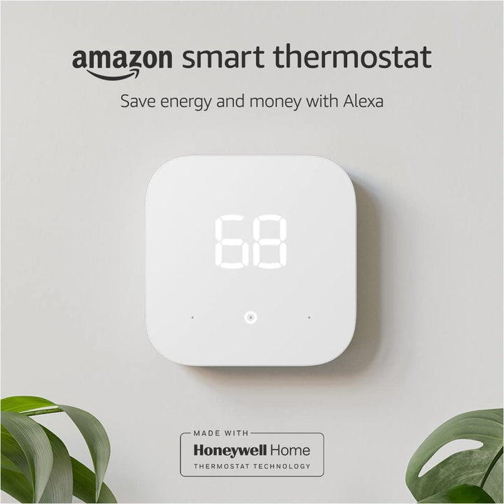 Smart Thermostat with C-Wire Power Adapter