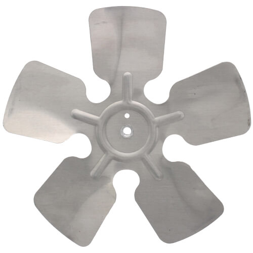 10" Aluminum 5 Blade CW Fan Blade, 5/16" Bore (w/ Hub)