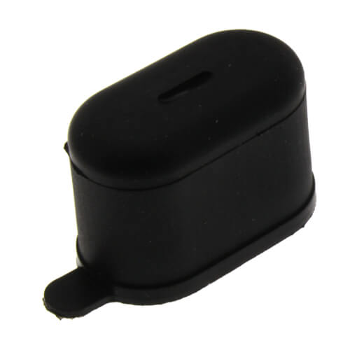 Rubber Capacitor Boot w/ 1 Hole on Top (Pack of 5)