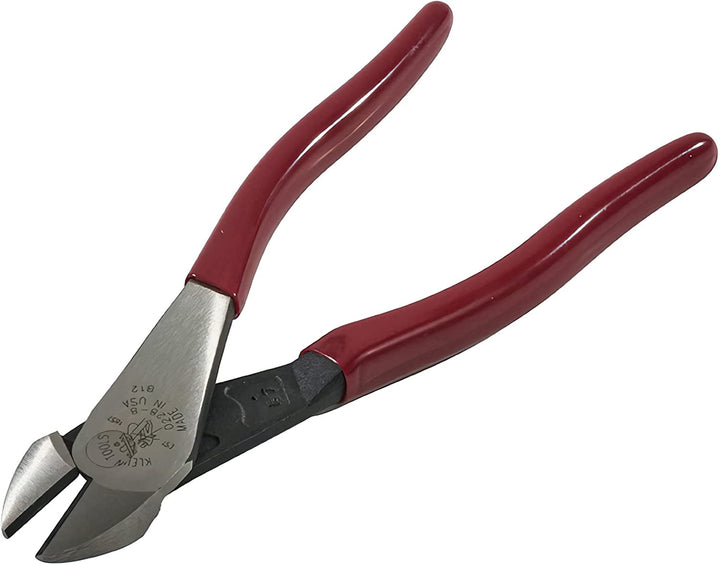 D228-8 Pliers, Diagol Cutting Pliers with Short Jaw and Beveled Knives, High-Leverage Color-Coded Wire Cutters, 8-Inch