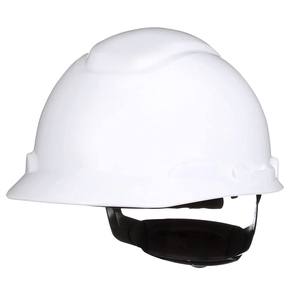 Hard Hat Securefit H-701SFR-UV, White, Non-Vented Cap Style Safety Helmet with Uvicator Sensor, 4-Point Pressure Diffusion Ratchet Suspension, ANSI Z87.1