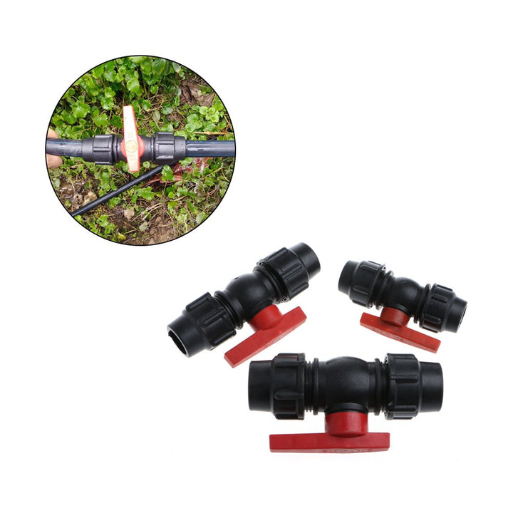 20Mm/25Mm/30Mm Water Pipe Quick Valve Connector PE Tube Ball Valves Accessories