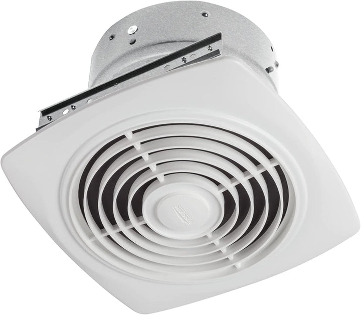 -Nutone 505 Exhaust Fan, White Vertical Discharge Ceiling Ventilation Fan, 8.5 Sones, 200 CFM, 8"
