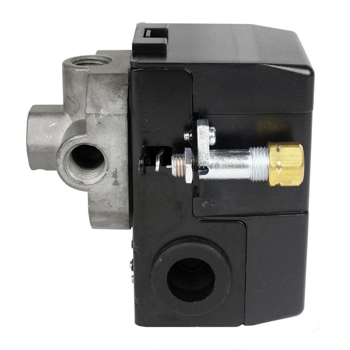 69MB7LY2C 95/125 PSI 4-Port Air Compressor Switch W/ Unloader Valve & Auto/Off (Furnas Type)