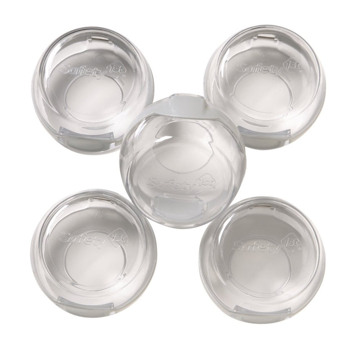 Safety 1ˢᵗ Clear View Stove Knob Covers (5 Pack), Clear
