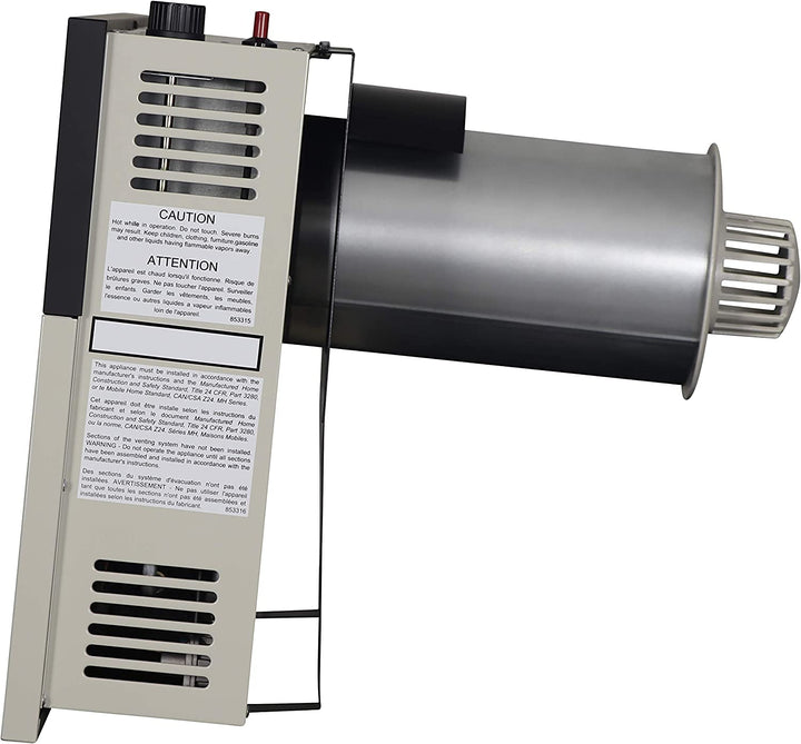 DVAG17N 17,000 BTU Direct Vent Natural Gas Heater, Cream