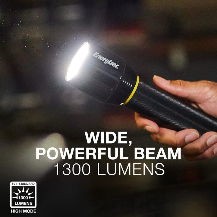 LED Flashlight PRO, Ultra Bright 1,000+ Lumens, IPX4 Water Resistant Flash Light for Outdoors, Emergency Power Outage