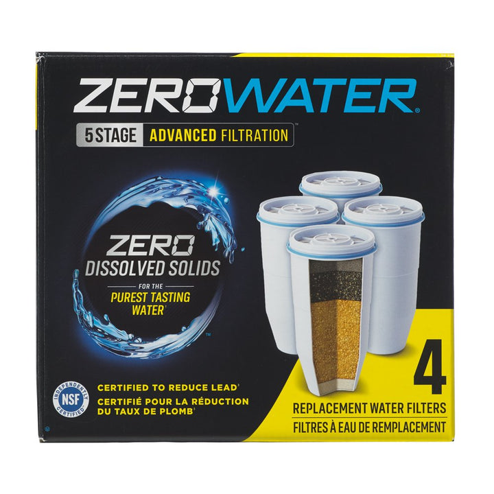 ® 6-Pack Replacement Water Filters for All ® Models ZR-600