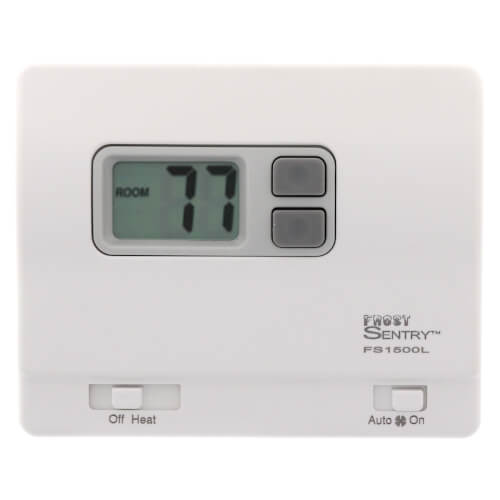 FS1500L Frost Sentry Garage Thermostat (Horizontal)