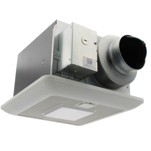 WhisperGreen Select Multi Speed Ceiling Ventilation Fan + LED Light (50-80-110 CFM)