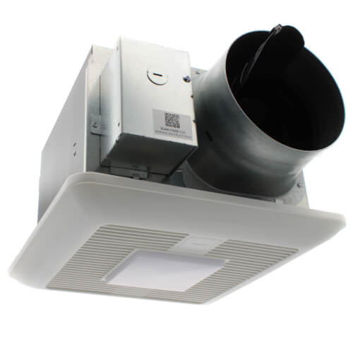 WhisperGreen Select Ceiling Vent Fan + LED Light (110-130-150 CFM)