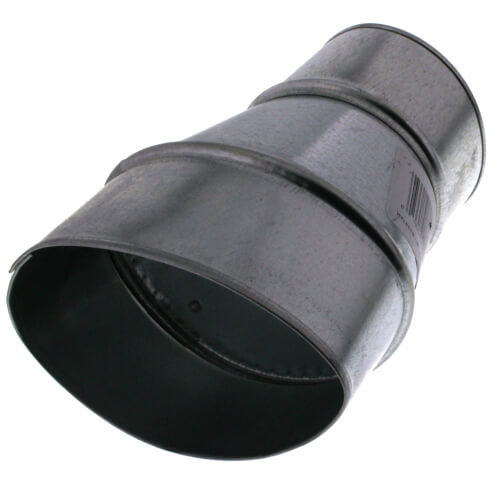 WhisperValue 4" Oval to 3" Round Duct Adapter