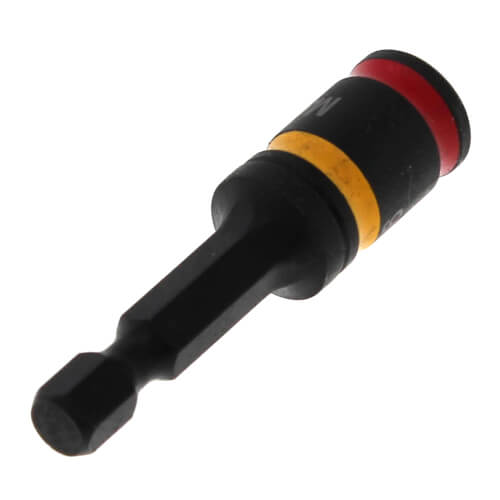 1/4" & 5/16" Dual-Sided Reversible Hex Chuck Driver w/ Easy Clean Magnet (2" Long)