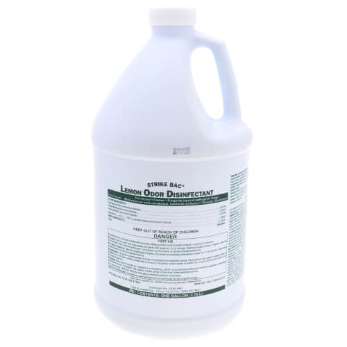 Strike Bac Disinfectant Cleaner w/ Lemon Scent (1 Gallon)