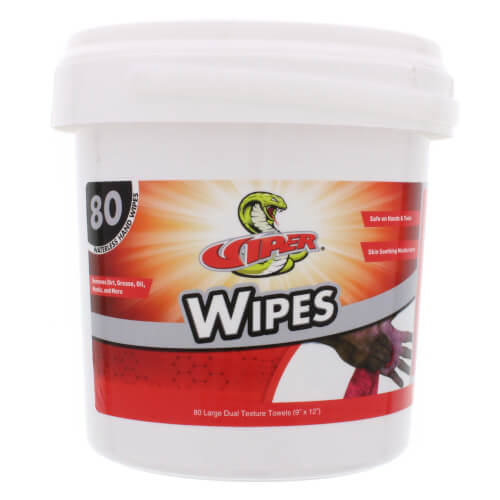 9" x 12" Viper Wipes (80 per Pack)